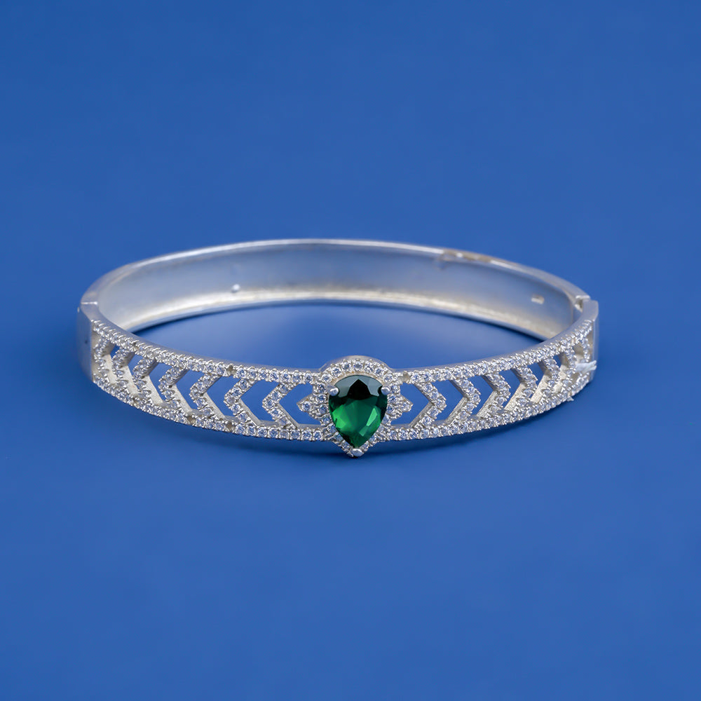Green Diamond 925 Bracelet